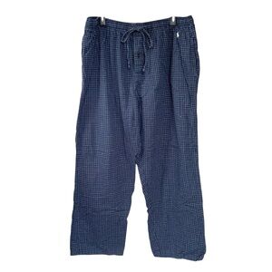 Polo Ralph Lauren Men’s Flannel PJ Bottoms Navy Blue XL